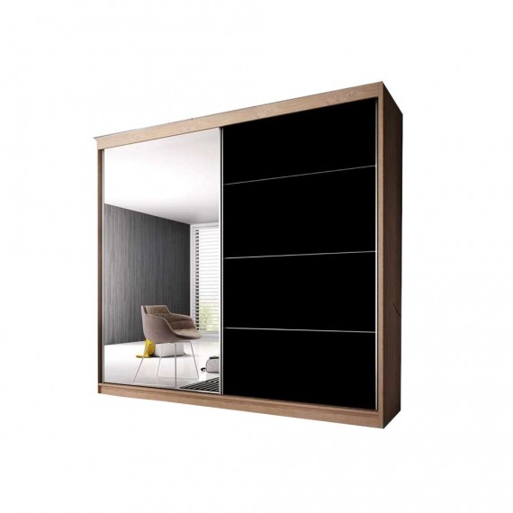https://e-meubles.fr/38099-large_default/armoire-a-portes-coulissantes-ben-31-183-chene-sonoma-noir-matt-avec-miroir.jpg