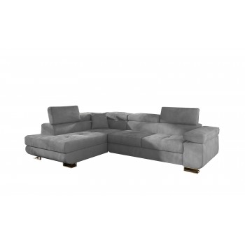 Canapé d'angle ALESIO  gris